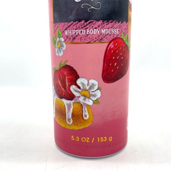 Bath & Body Works Strawberry Pound Cake Whipped Body Mousse Lotion - Picture 3 of 5